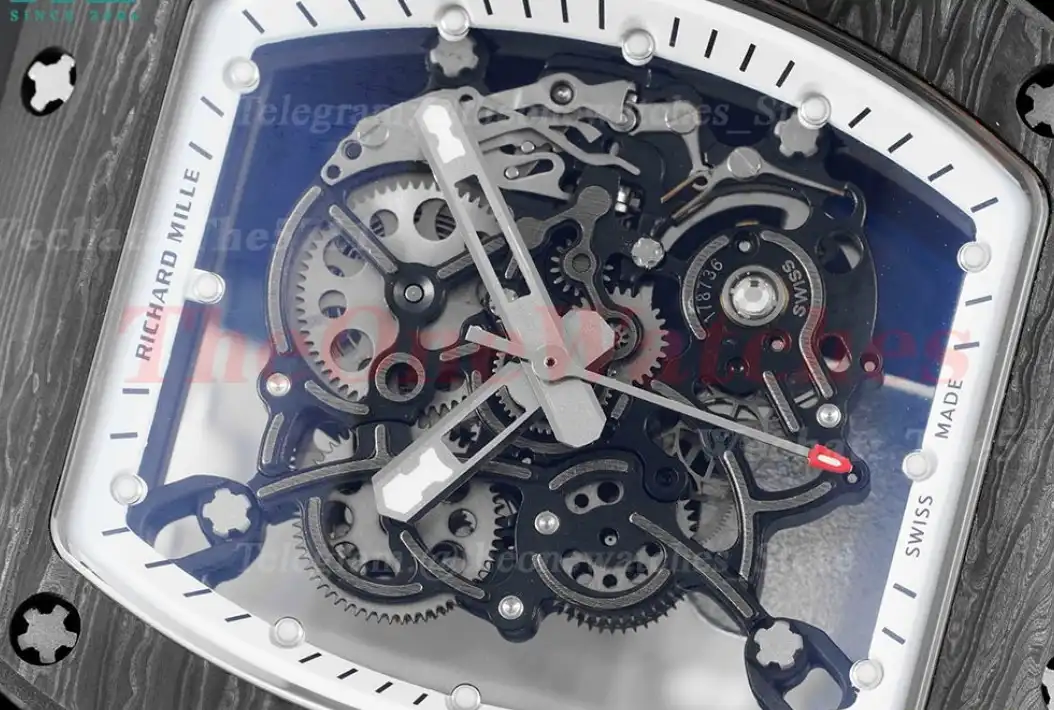 RM055 Real NTPT Skeleton White Dial RMF RMUL2