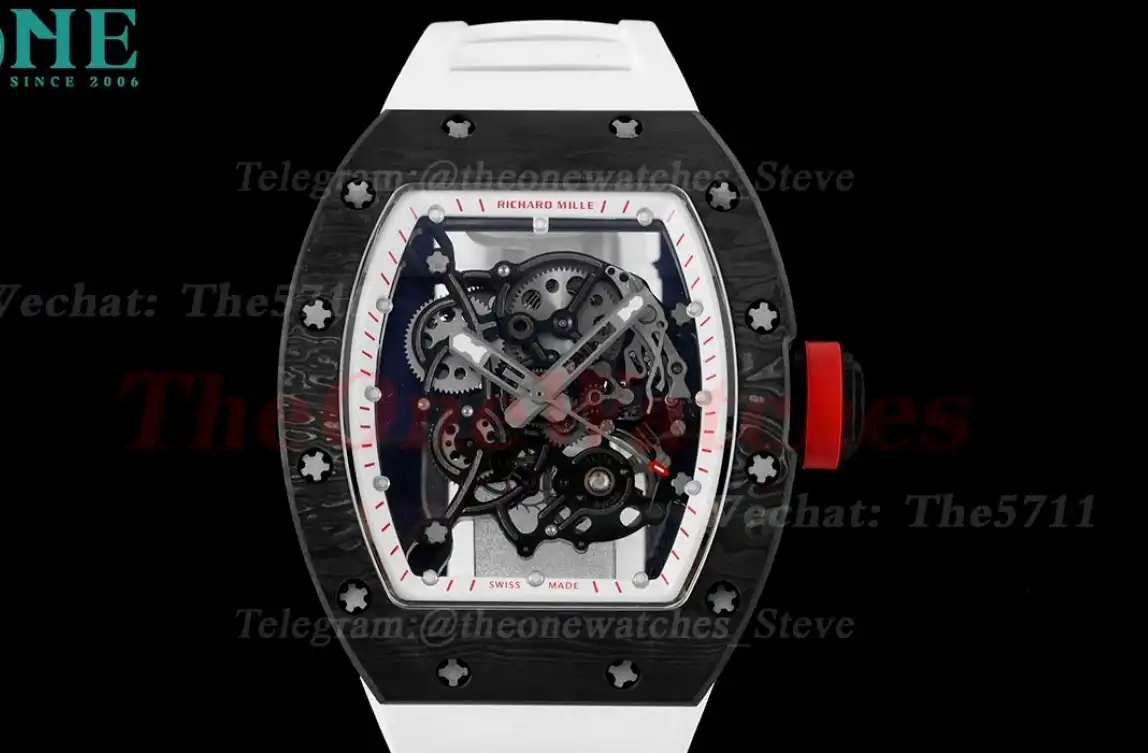 RM055 Real NTPT Skeleton White Dial RMF RMUL2