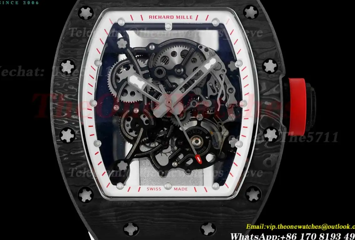 RM055 Real NTPT Skeleton White Dial RMF RMUL2