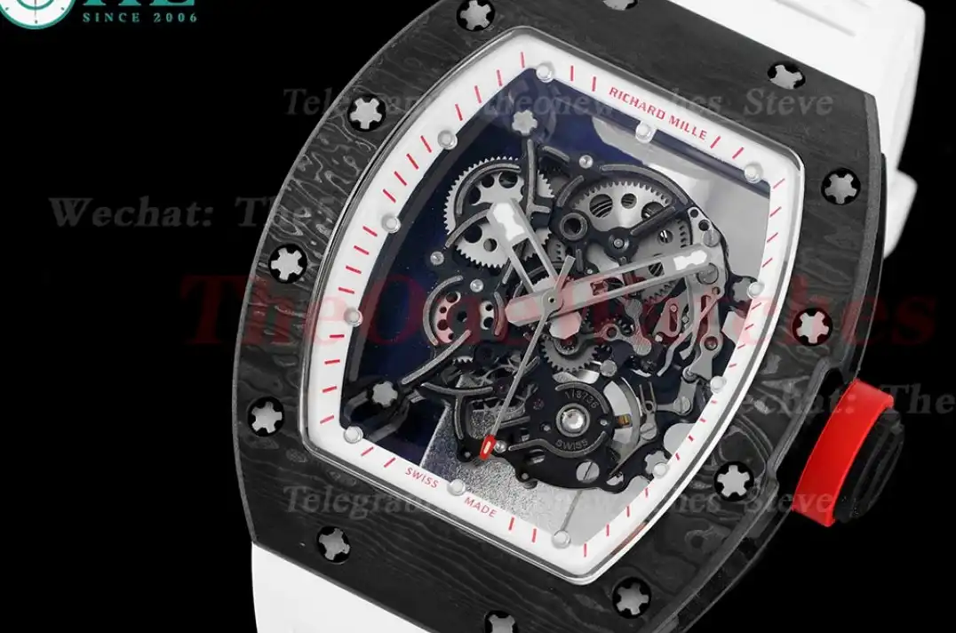 RM055 Real NTPT Skeleton White Dial RMF RMUL2