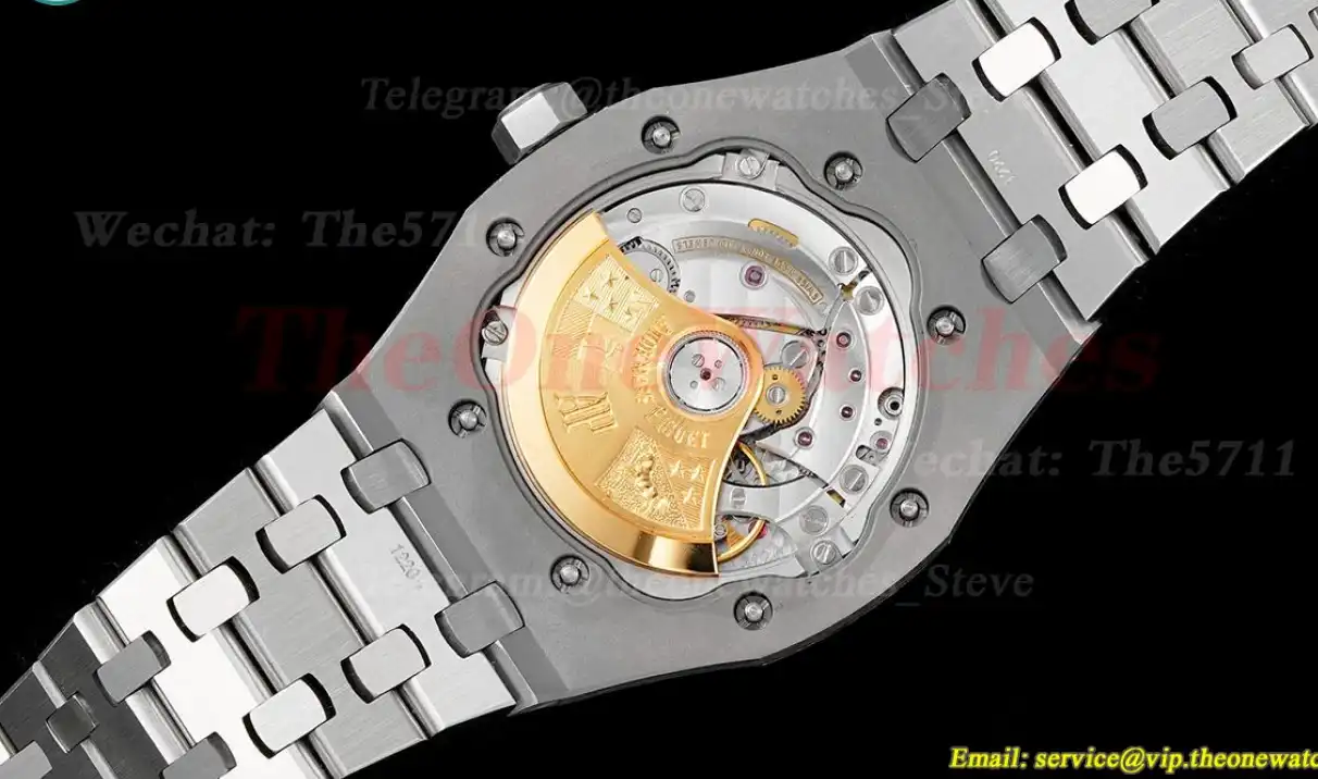 Royal Oak 15450 SS SS White Stk APSF SA3120 Super Clone