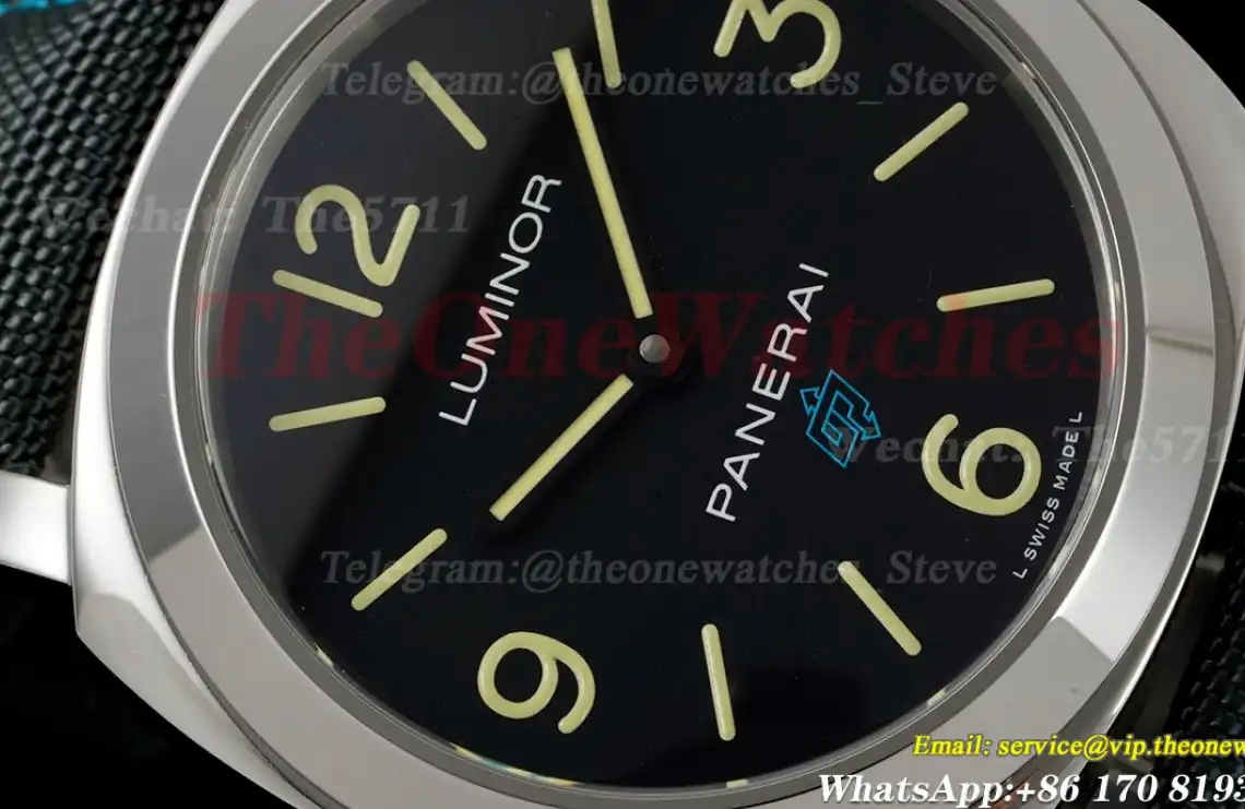 PAM774 Luminor 44mm Black Dial SS NY HWF A6497