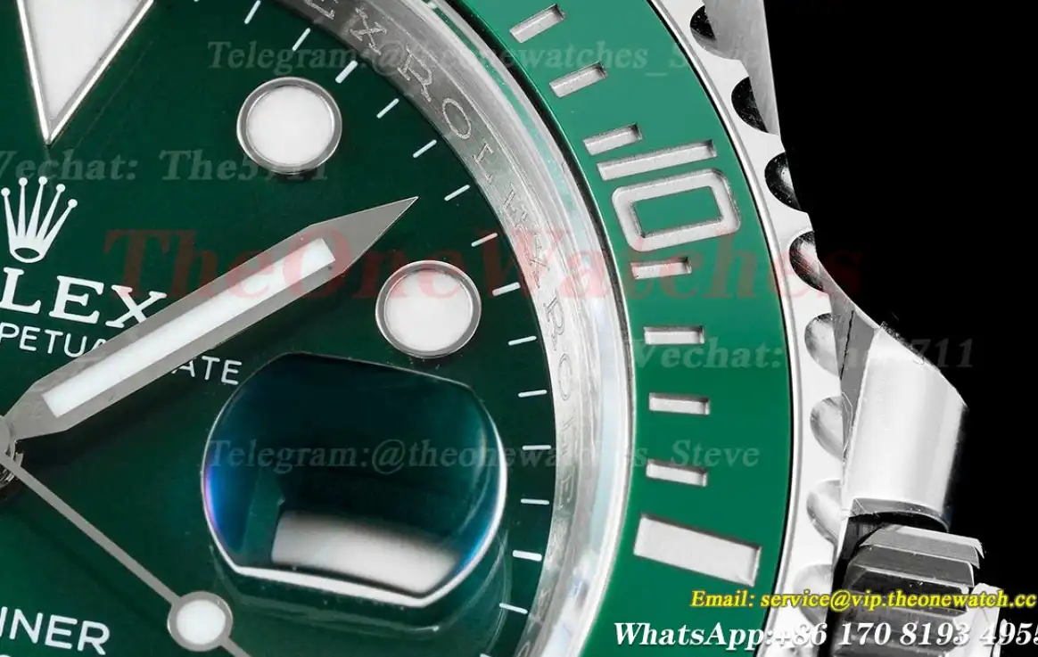 Submariner 116610LV Hulk 40mm SS SS Green Dial VSF VS3135