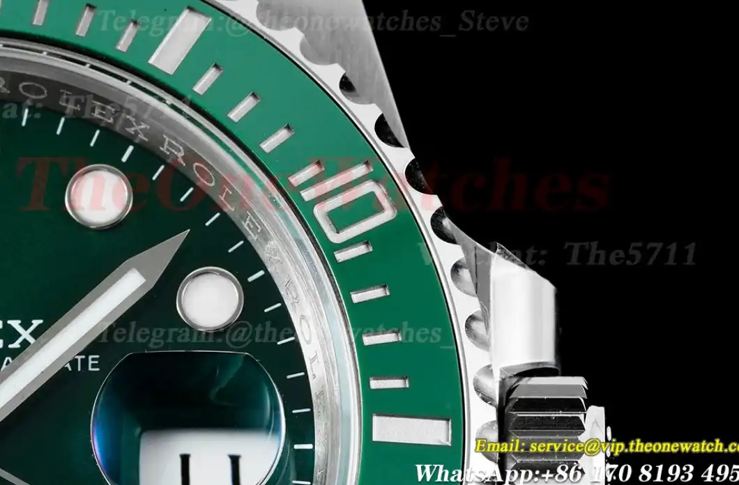 Submariner 116610LV Hulk 40mm SS SS Green Dial VSF VS3135