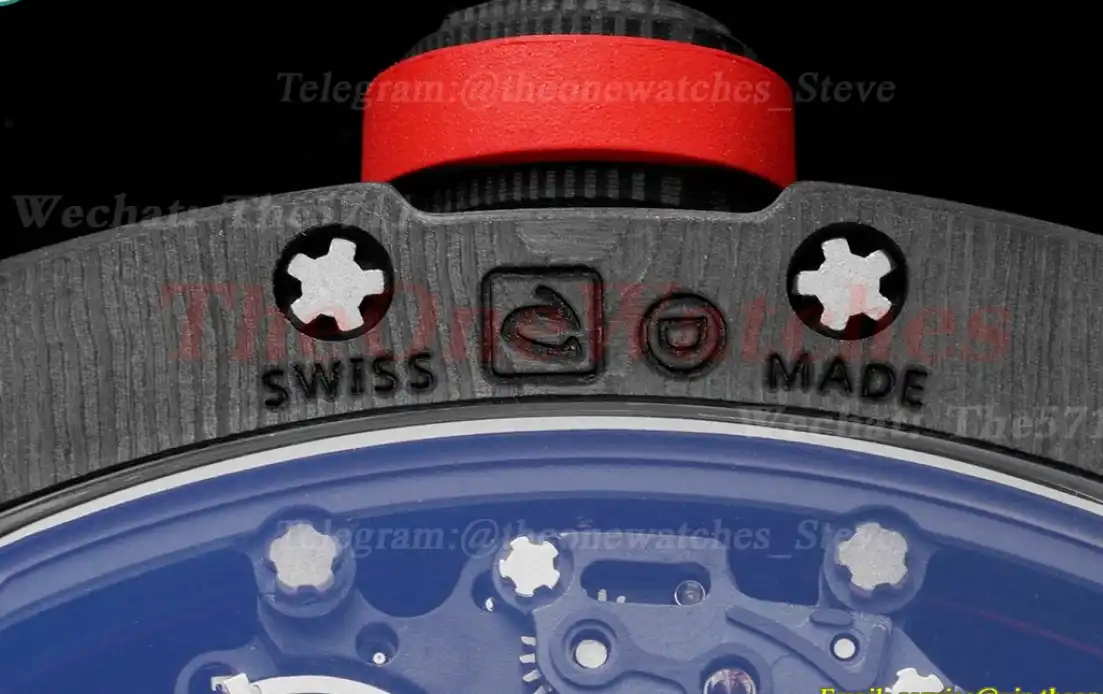 RM055 Real NTPT Skeleton Red Dial RMF RMUL2