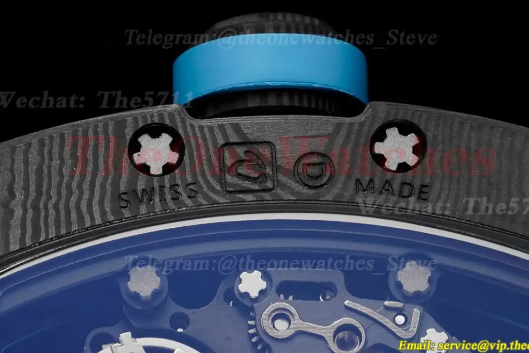 RM055 Real NTPT Skeleton Blue Dial RMF RMUL2