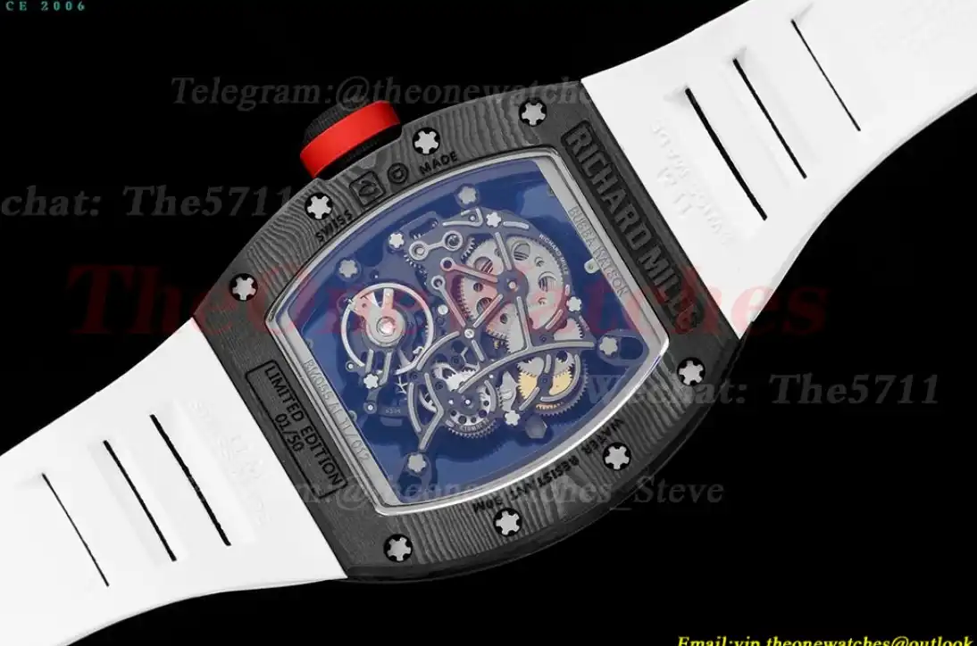 RM055 Real NTPT Skeleton White Dial RMF RMUL2