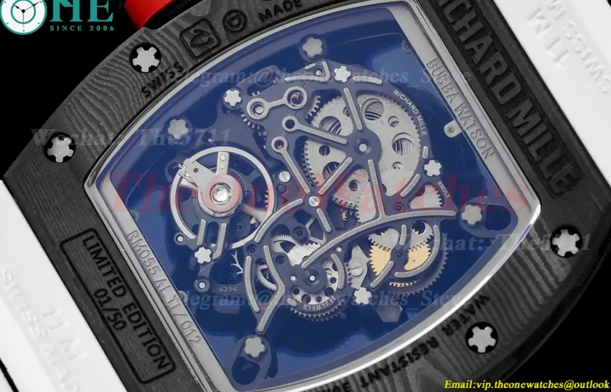 RM055 Real NTPT Skeleton White Dial RMF RMUL2