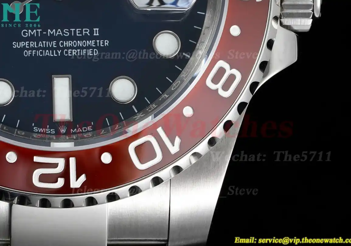 GMT Master II 126719 BLRO Red Blue Ceramic 904L Steel APSF Blue Dial VR3285