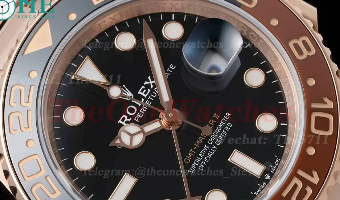 GMT Master II 126715 Rootbeer RG RG Black Dial ARF VR3285