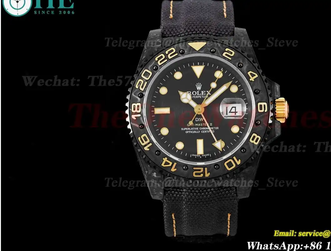 Rolex - GMT Master II DIW 40mm Num FC NY Black Dot DIWF A3285