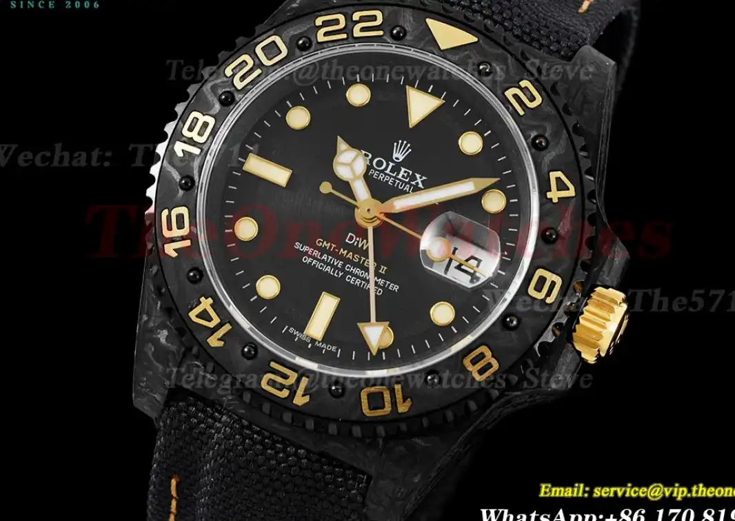 Rolex - GMT Master II DIW 40mm Num FC NY Black Dot DIWF A3285