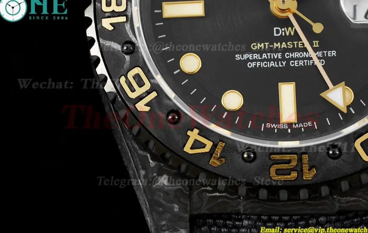 Rolex - GMT Master II DIW 40mm Num FC NY Black Dot DIWF A3285