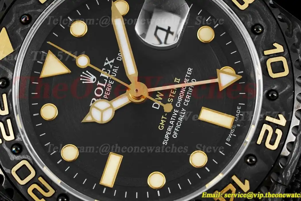 Rolex - GMT Master II DIW 40mm Num FC NY Black Dot DIWF A3285