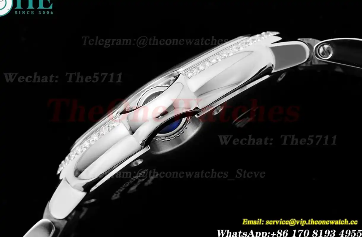 Ballon Bleu De Cartier 33mm Dia SS SS White Dial AF Quartz