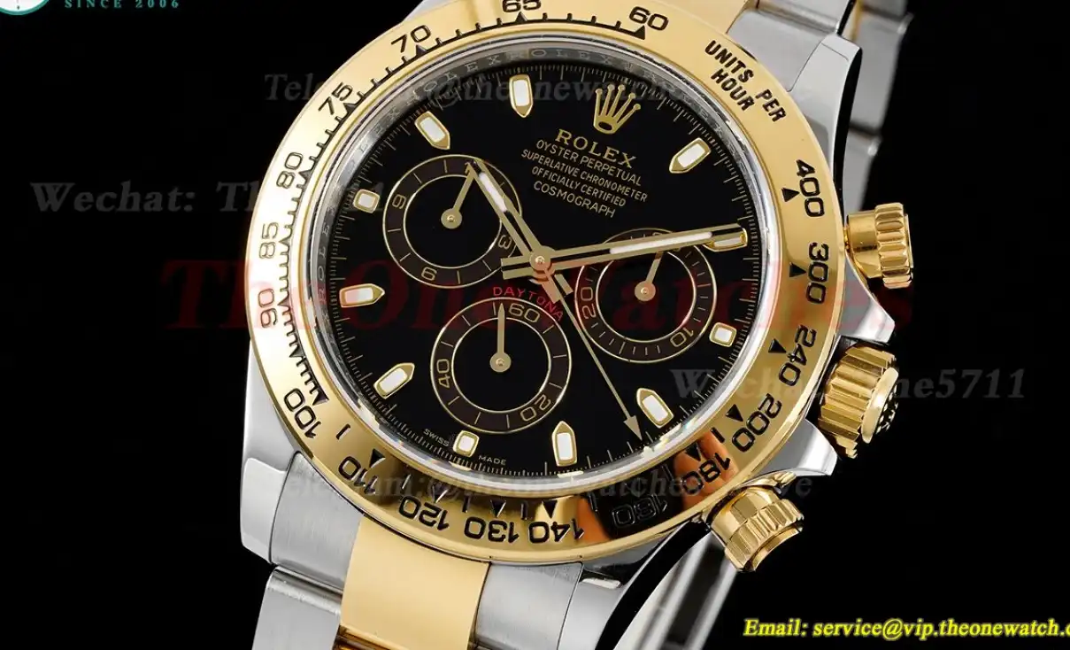 Daytona 116503 YG YG Black Dial 904L BTF V2 SA4130