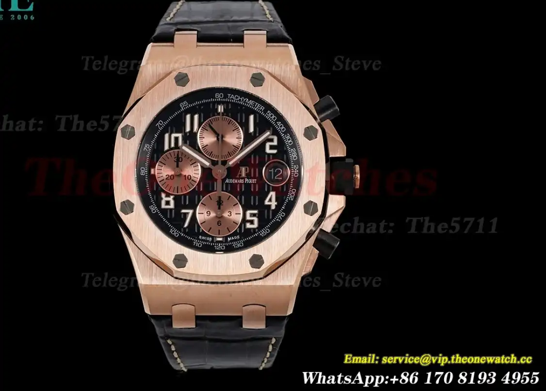 Royal Oak Offshore 42mm RG LE Black Gold APF A3126