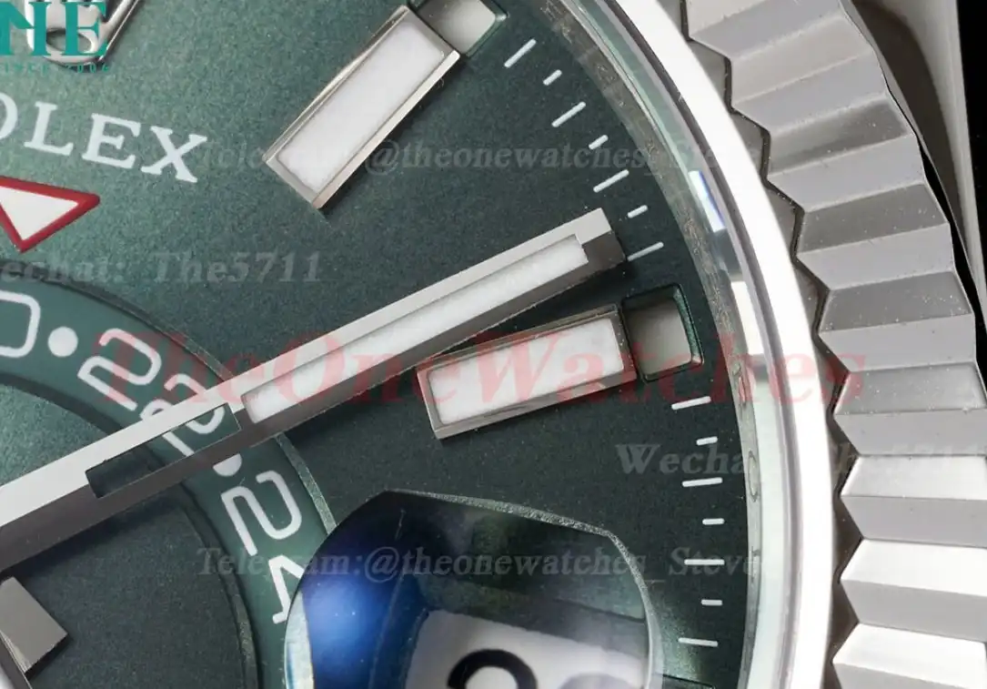 SkyDweller 326934 42mm Oys SS SS Green Dial ZF A2824