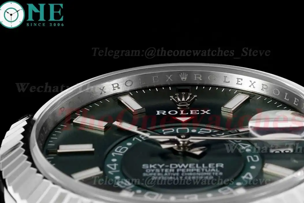 SkyDweller 326934 42mm Oys SS SS Green Dial ZF A2824