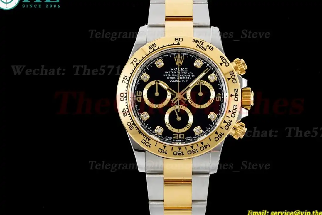 Daytona 116503 YG YG Black Dial 904L BTF V2 SA4130