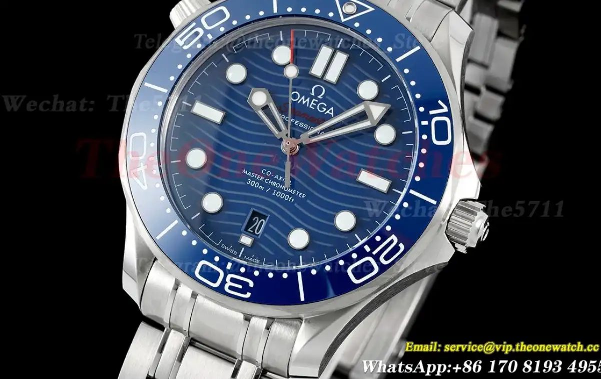 Seamaster 300m 2018 SS SS Blue AGF A8800