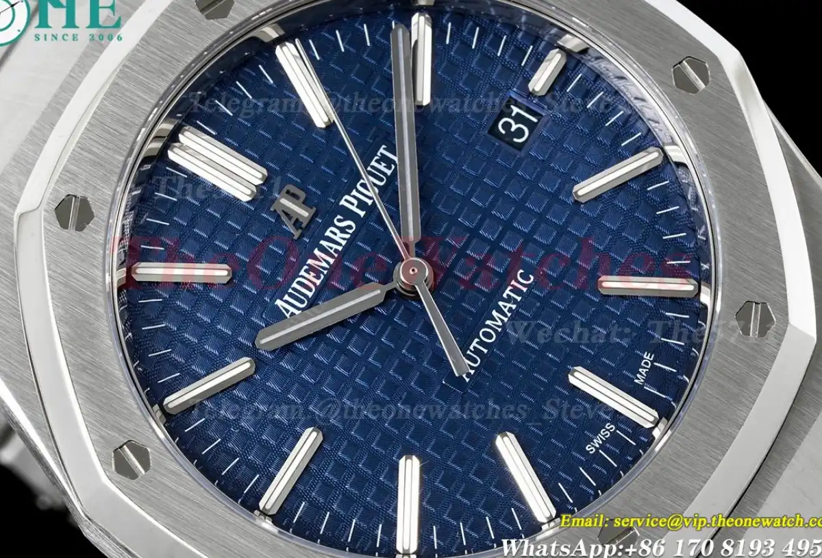 Royal Oak 15400 SS SS Blue ZF V2 A3120 Super Clone