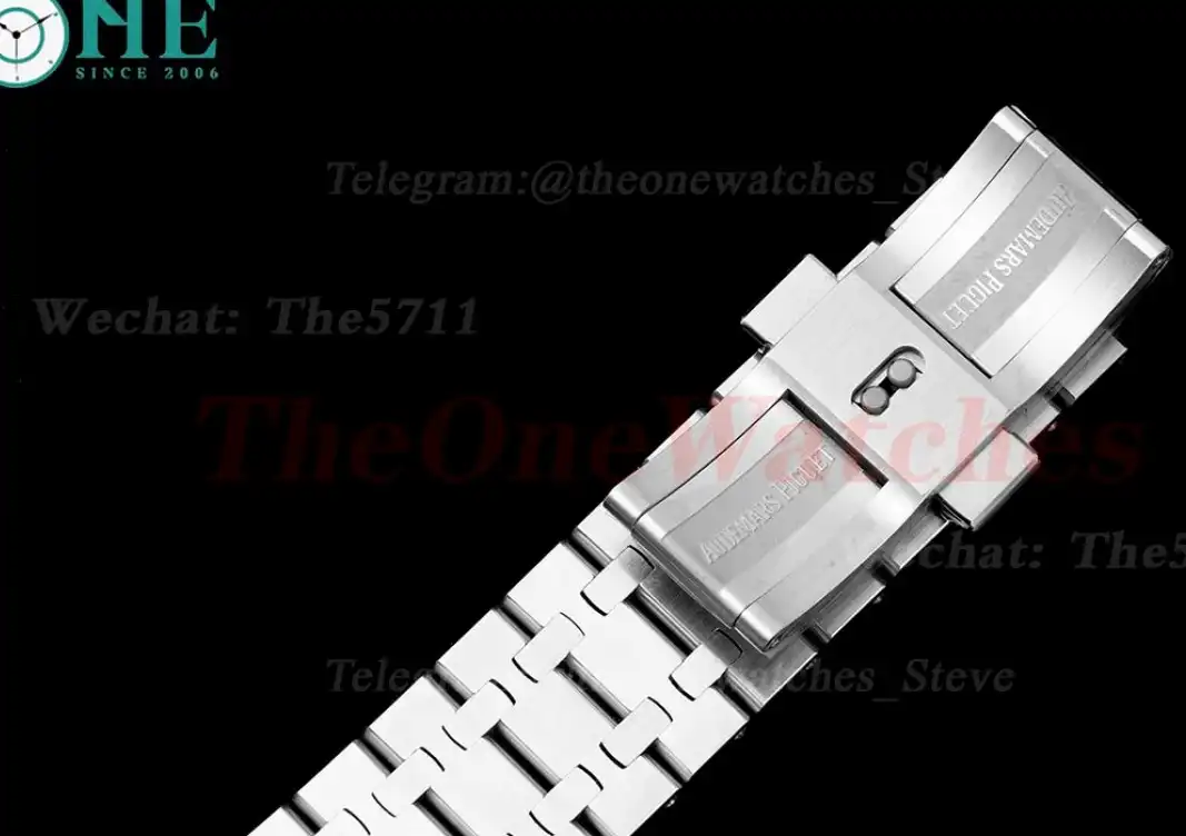 Royal Oak 15400 SS SS White ZF V2 A3120 Super Clone