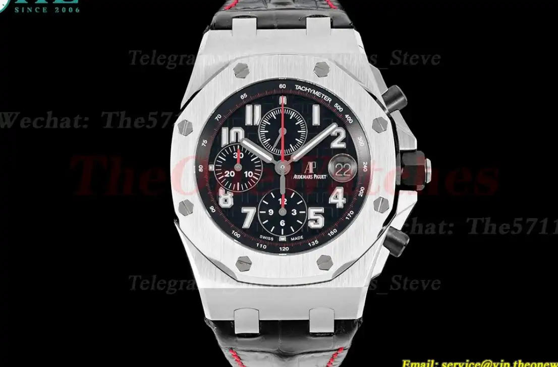 Royal Oak Offshore 42mm SS LE Black Num APF A3126