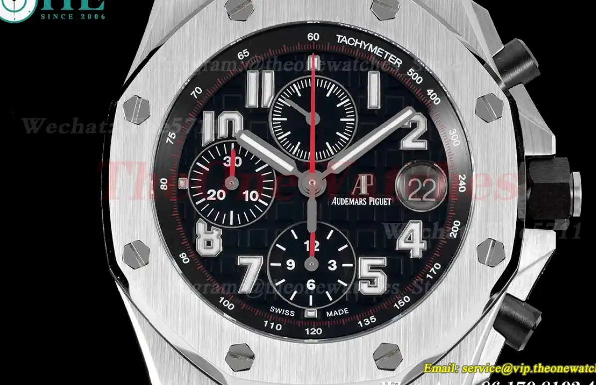 Royal Oak Offshore 42mm SS LE Black Num APF A3126