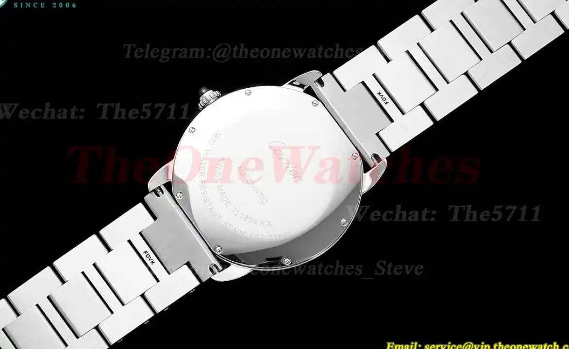 Ronde Solo Date 42mm SS SS White Dial AF MY9015