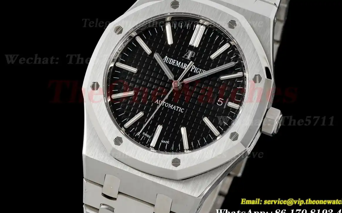 Royal Oak 15400 SS SS Black ZF V2 A3120 Super Clone