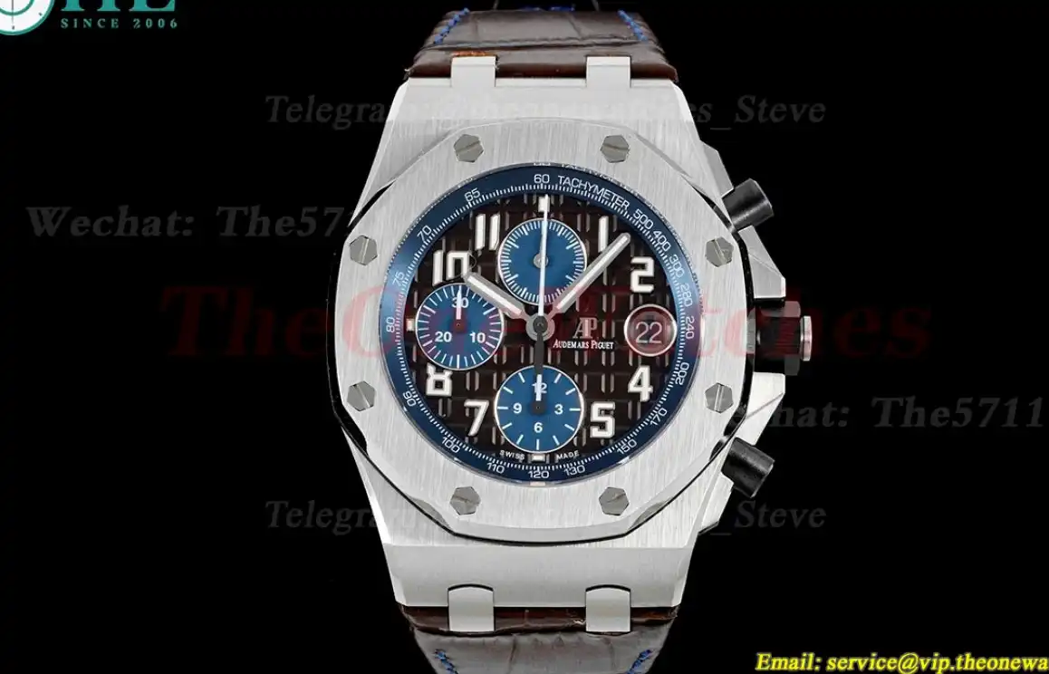 Royal Oak Offshore 42mm SS LE Brown Blue APF A3126