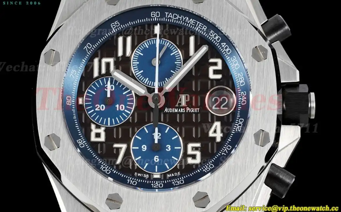 Royal Oak Offshore 42mm SS LE Brown Blue APF A3126