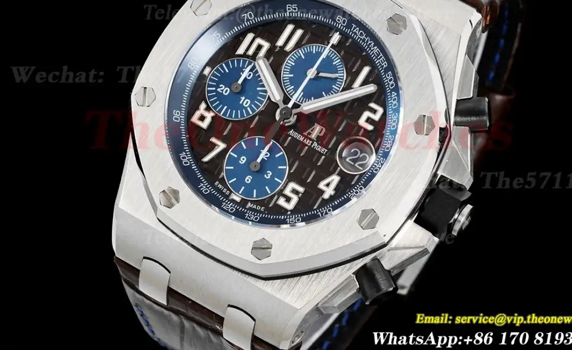 Royal Oak Offshore 42mm SS LE Brown Blue APF A3126