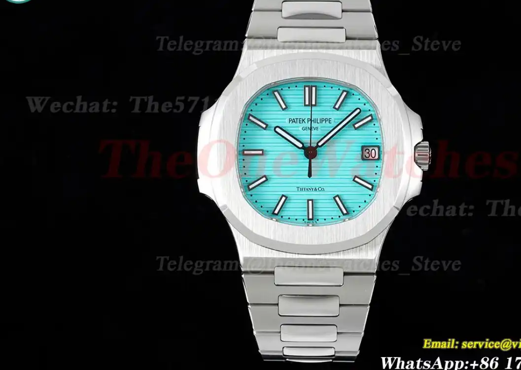 Nautilus 40mm 5711 Tiffany Blue SS SS 3KF V2 A324