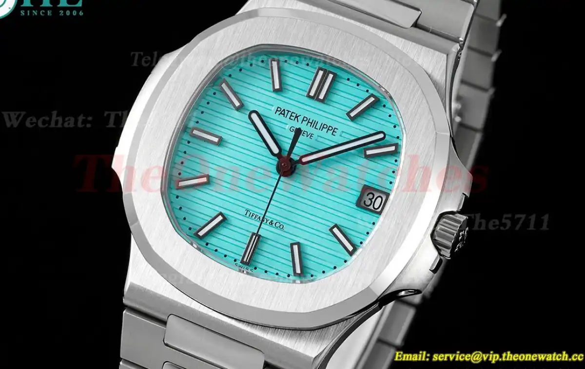 Nautilus 40mm 5711 Tiffany Blue SS SS 3KF V2 A324