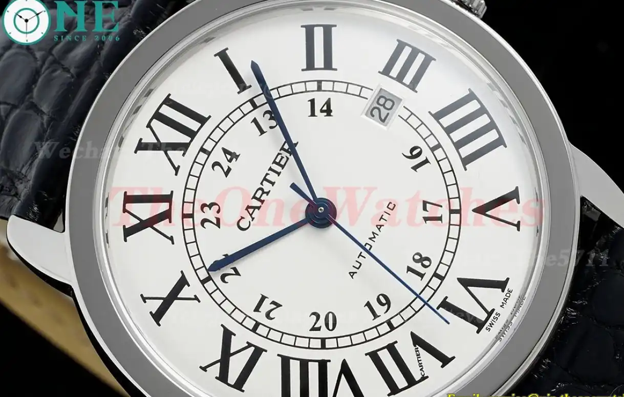 Ronde Solo Date 42mm SS LE White Dial AF MY9015