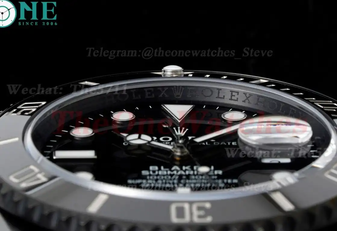 Blaken Submariner 40mm Black Dot DLC SS V6F VS3135