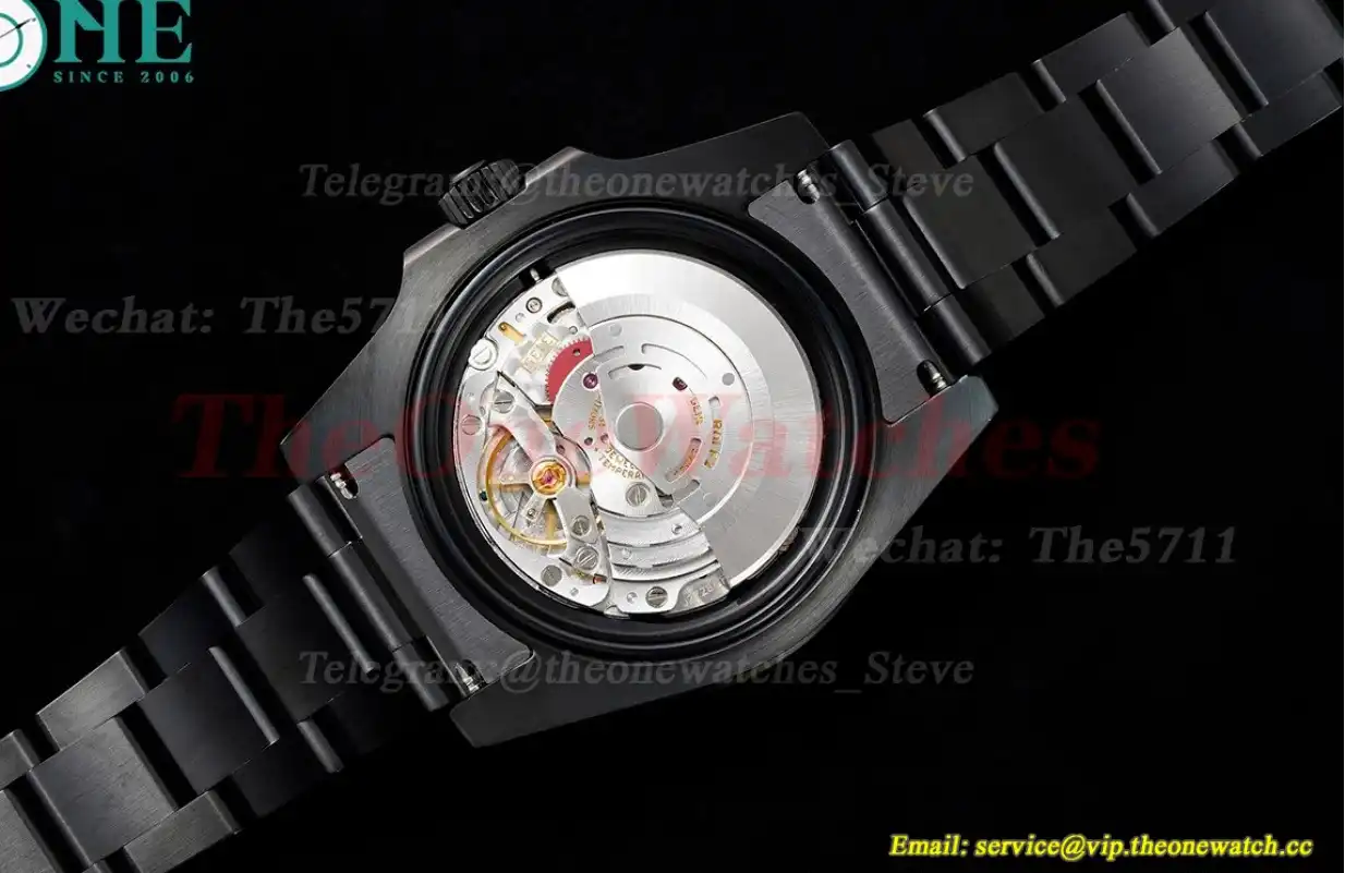 Blaken Submariner 40mm Black Dot DLC SS V6F VS3135