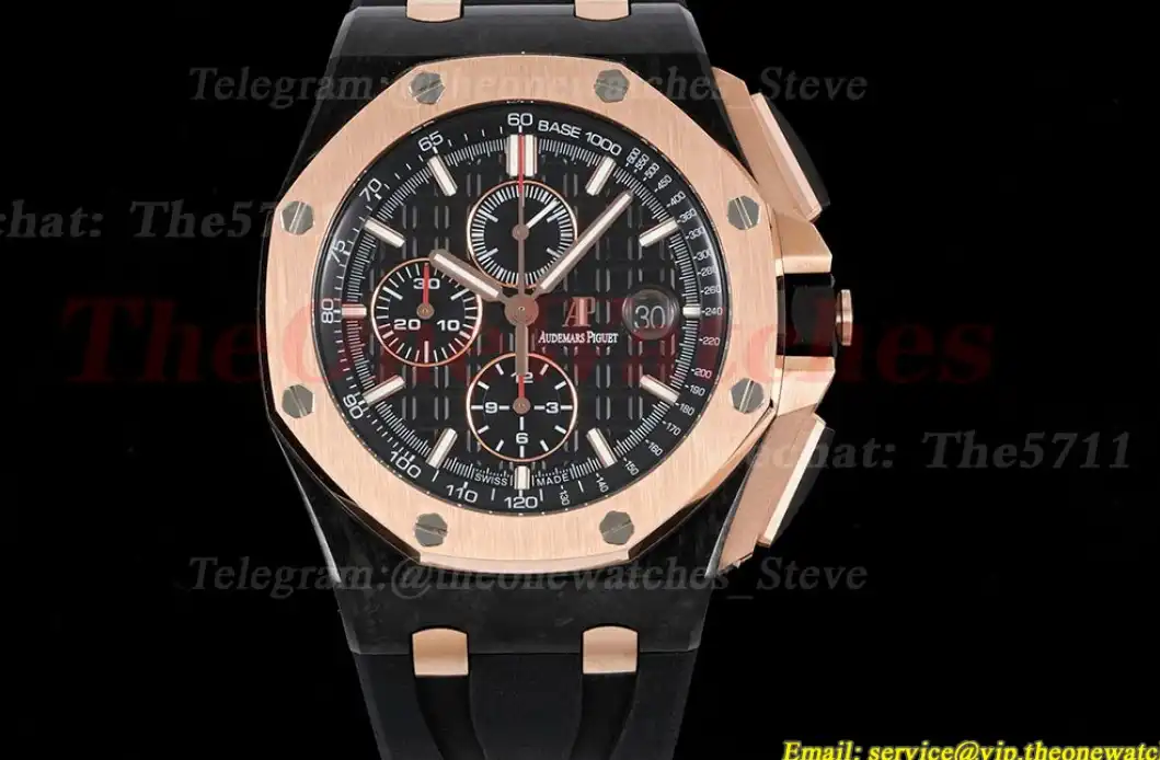 Royal Oak Offshore 44mm FC RU Blk Blk APF A3126