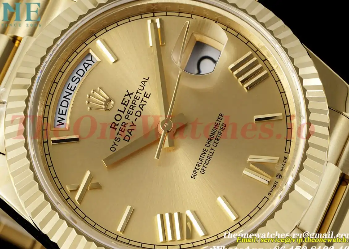 Rolex - DayDate 228238 40mm Pres YG YG Gold Dial GMF A2836 (Gain Weight)