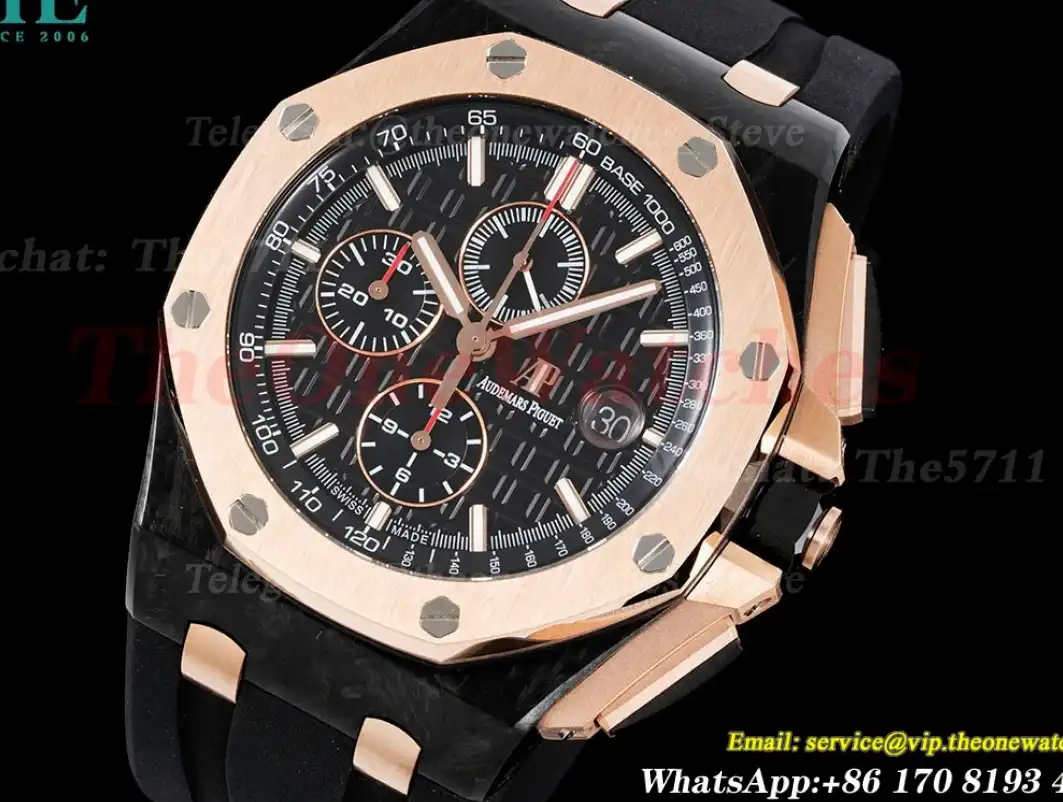 Royal Oak Offshore 44mm FC RU Blk Blk APF A3126