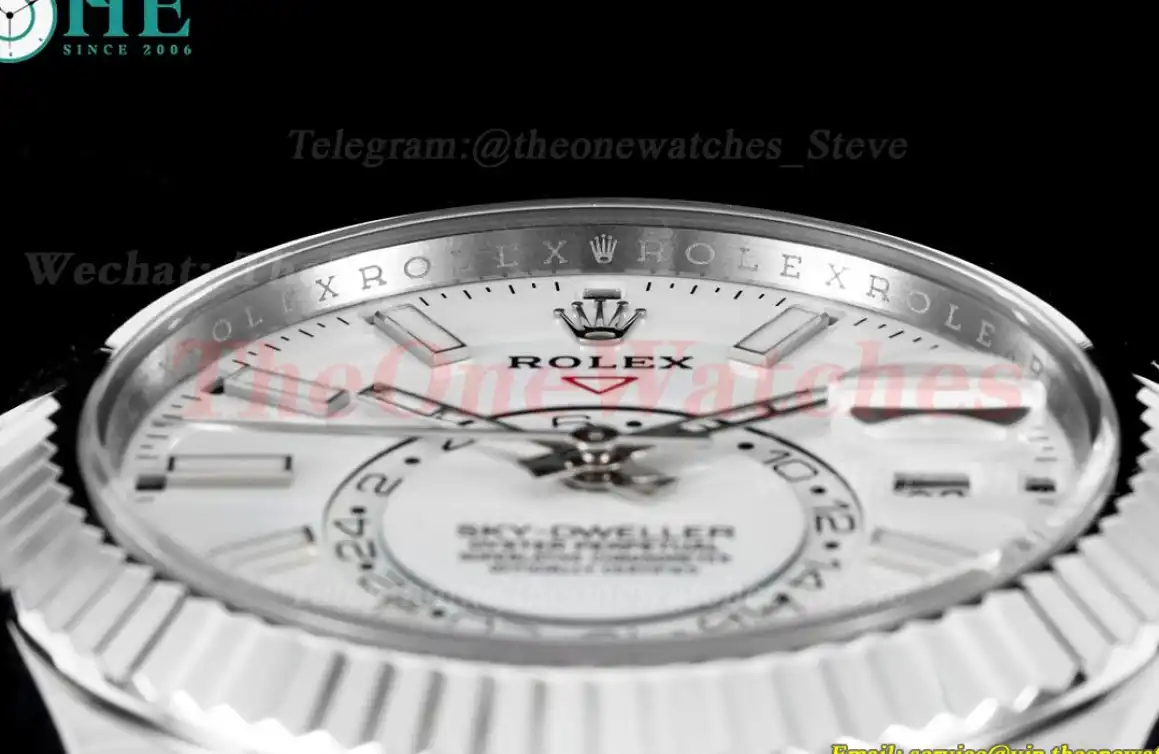 SkyDweller 326934 42mm Oys SS SS White Dial ZF A2824