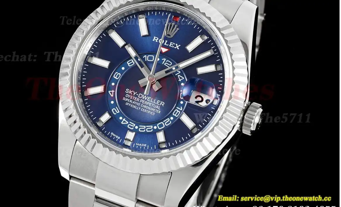 SkyDweller 326934 42mm Oys SS SS Blue Dial ZF A2824