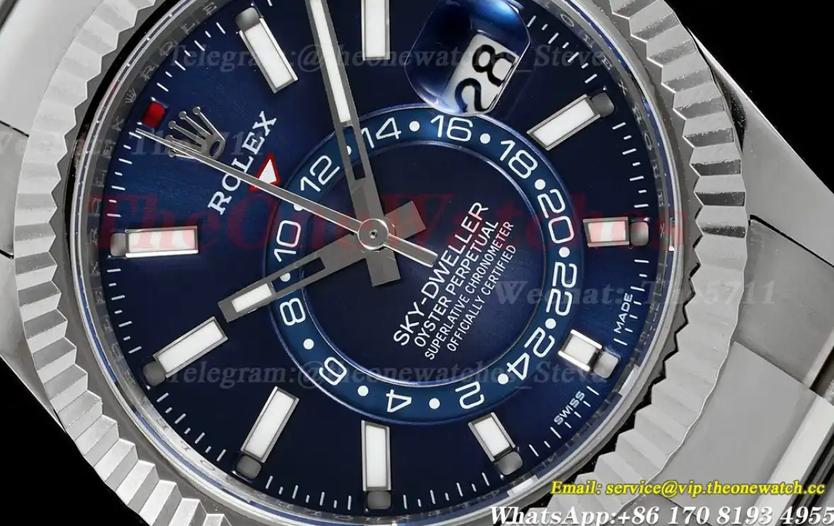 SkyDweller 326934 42mm Oys SS SS Blue Dial ZF A2824