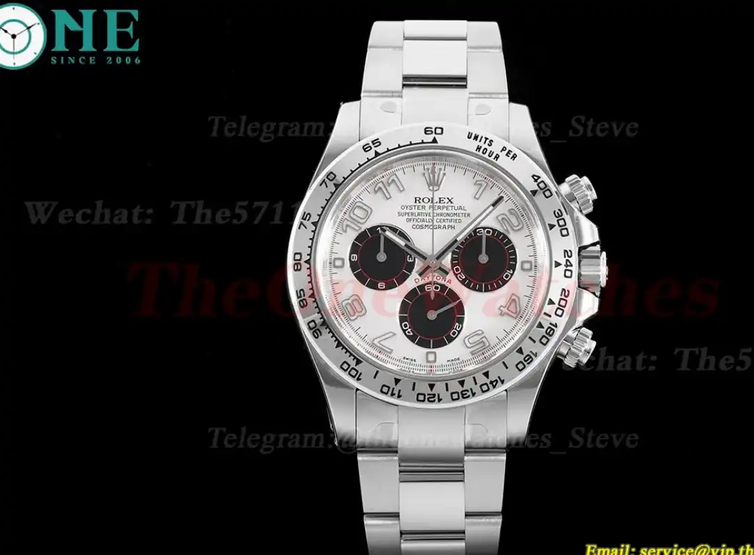 Daytona 116509 40mm SS SS White Dia Clean DD4130