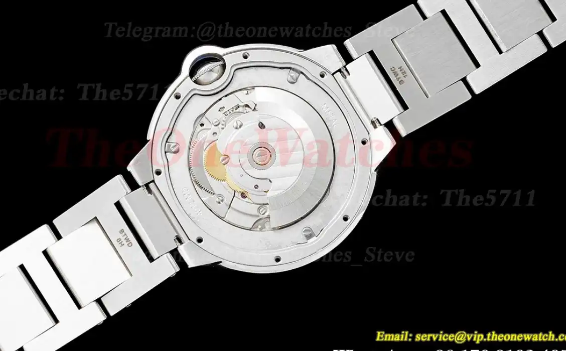 Ballon Bleu De Cartier 42mm Dia SS SS White Dial AF A2824