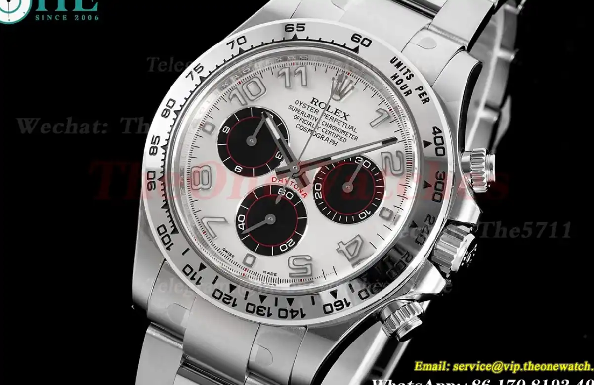 Daytona 116509 40mm SS SS White Dia Clean DD4130