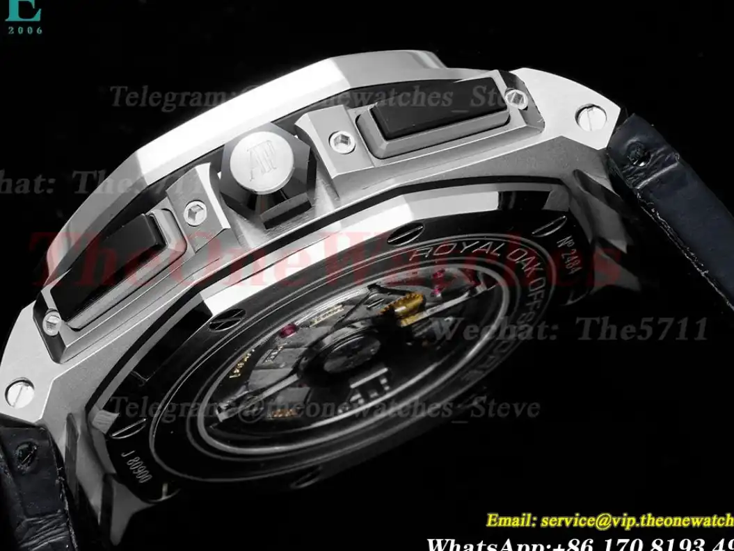 Royal Oak Offshore 44mm SS LE Black Stk APF A3126