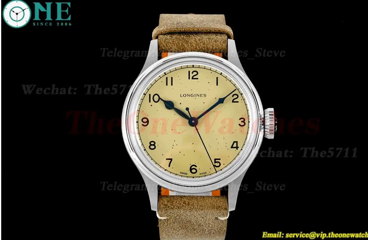 Heritage Military Mens SS LE Cream Dial JAF A23J